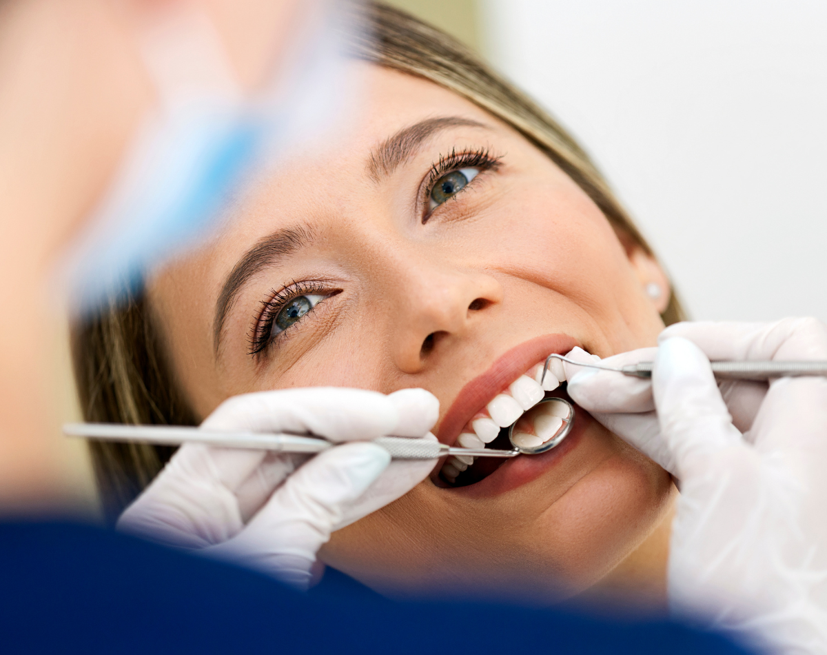 Dental exam and cleaning